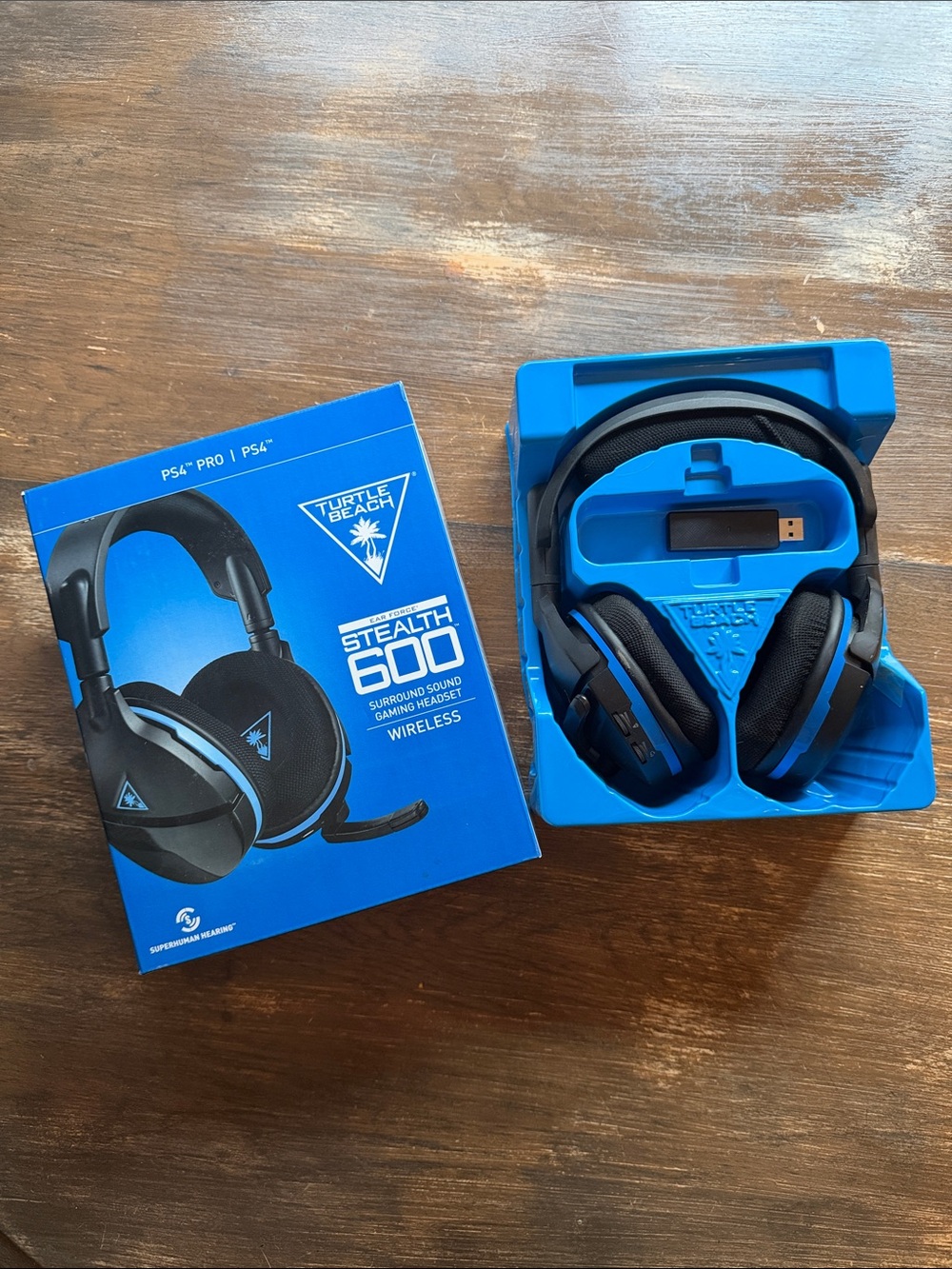 Turtle Beach Stealth 600 Wireless Gaming Headset - Black & Blue